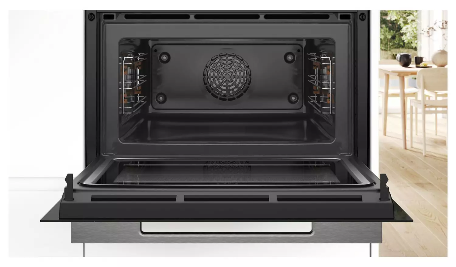 Bosch CMG7241B1B 900W Built In Combination Microwave - Black