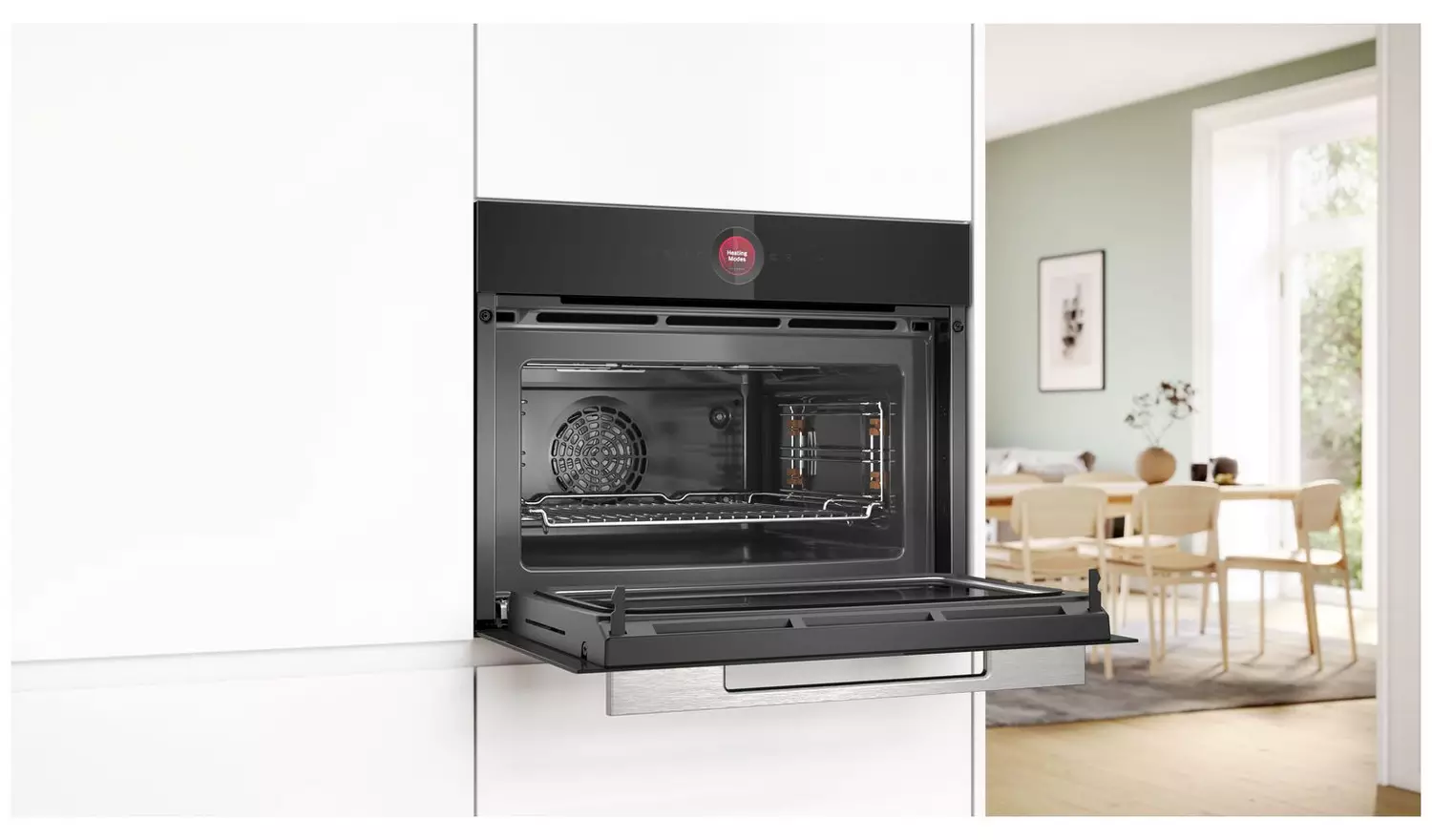 Bosch CMG7241B1B 900W Built In Combination Microwave - Black