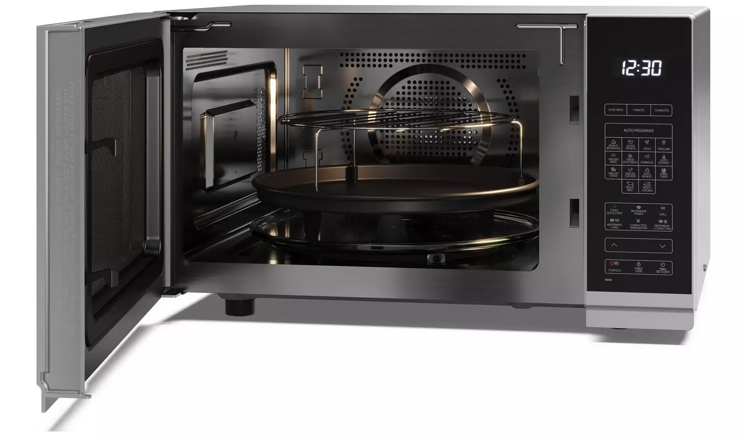 Sharp 1000W Combination Microwave YC-PC322AU-S - Silver