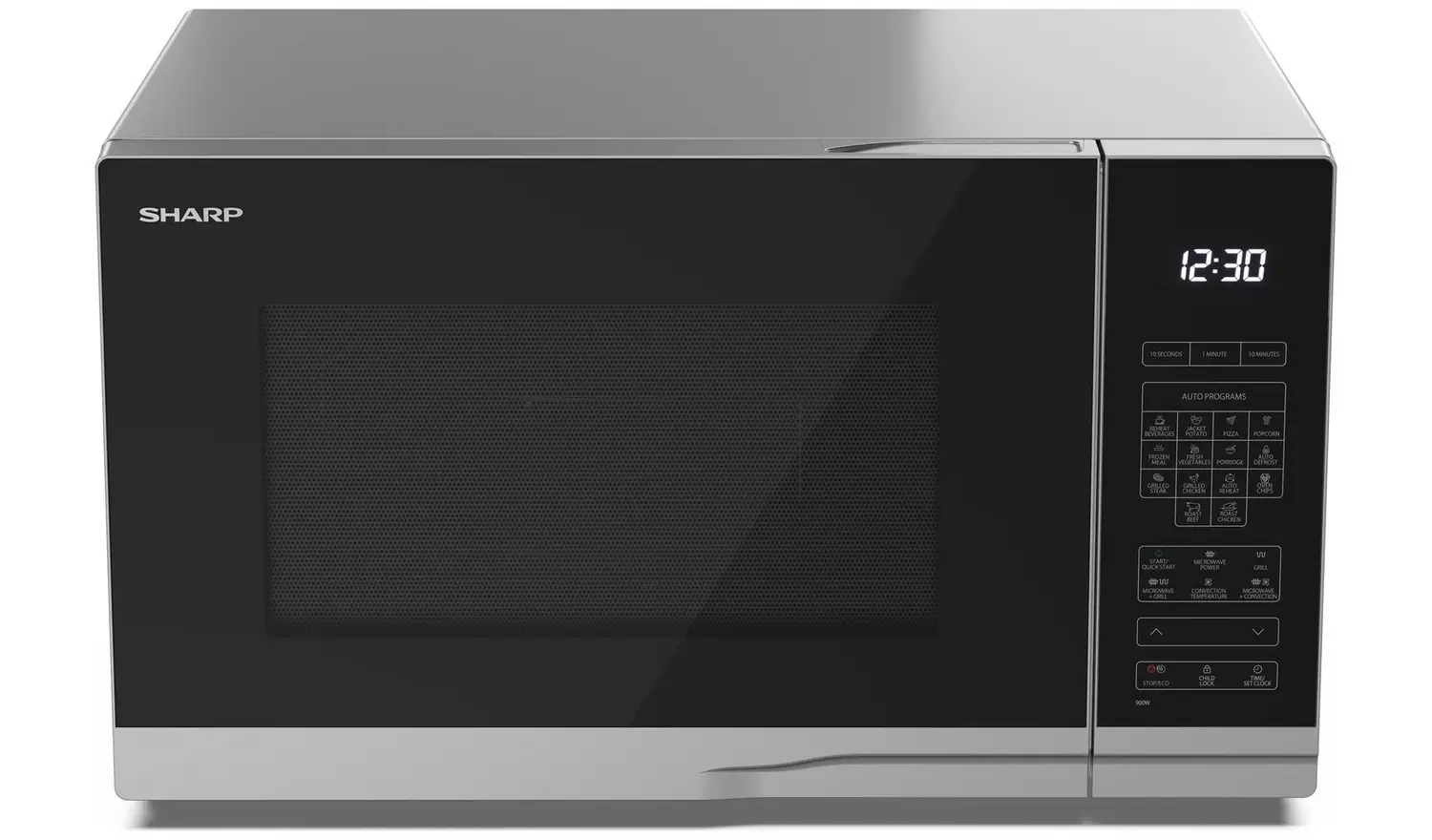 Sharp 1000W Combination Microwave YC-PC322AU-S - Silver