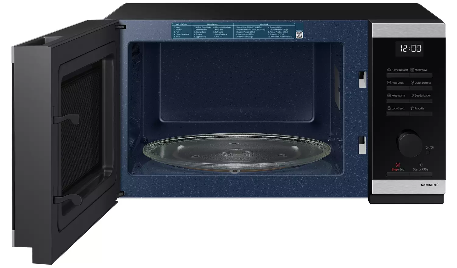 Samsung 800W Standard Microwave MS23DG4504ATE3 - S/Steel