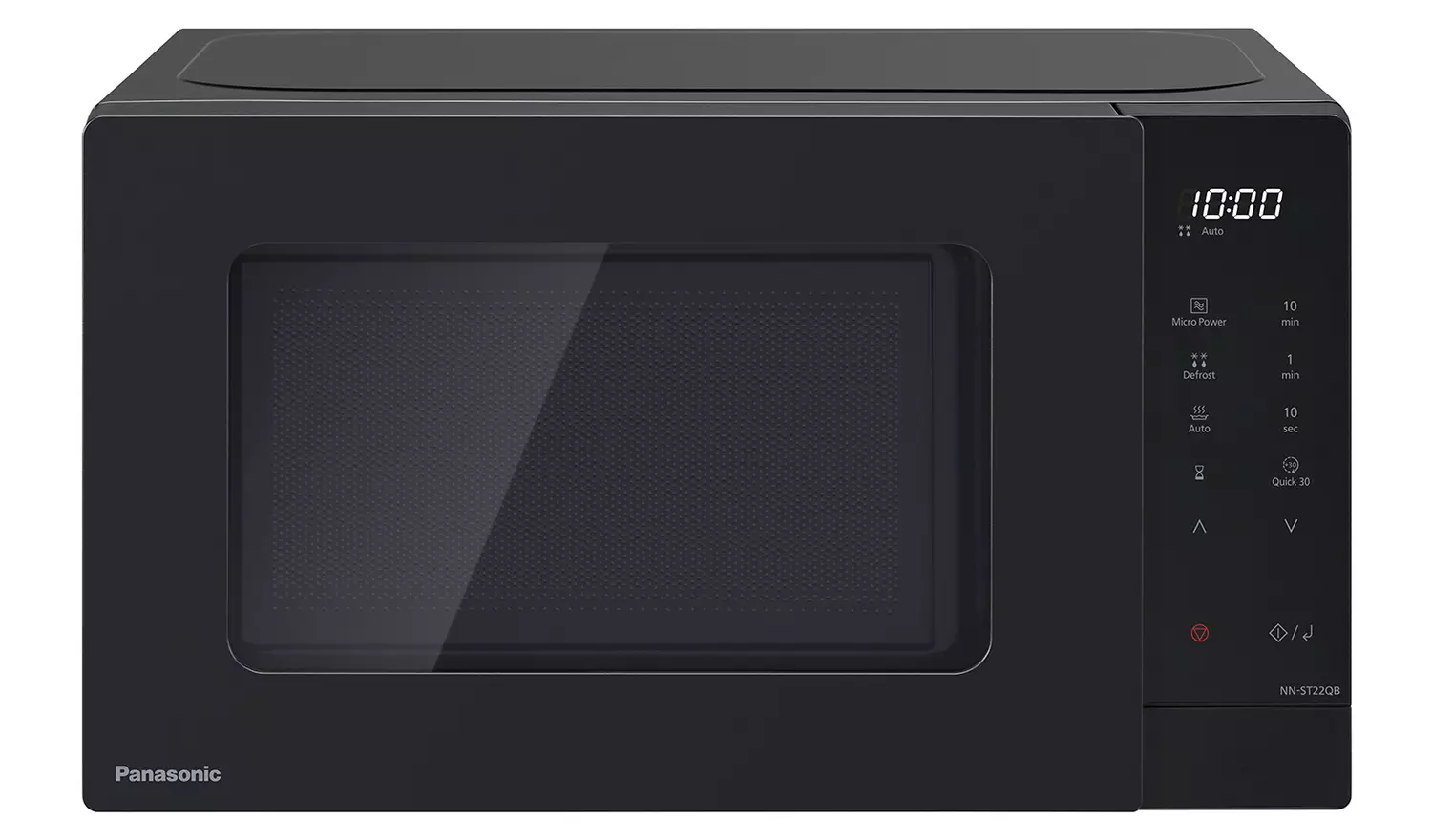 Panasonic NN-ST22QBBPQ 20L 800W Standard Microwave - Black