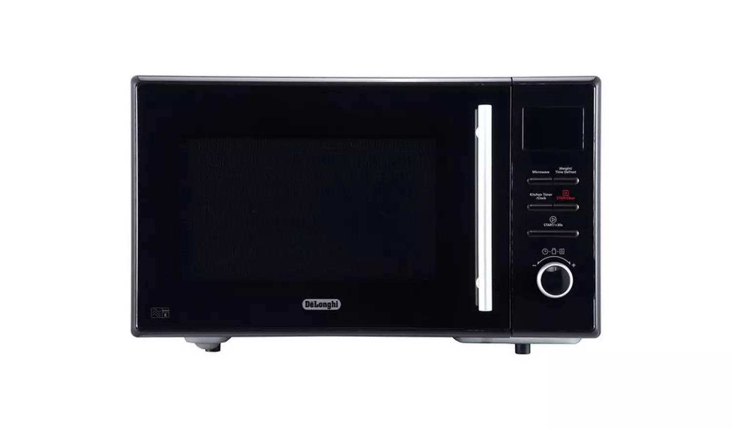 Delonghi 900W Enamel Cavity Solo Microwave AM9 - Black