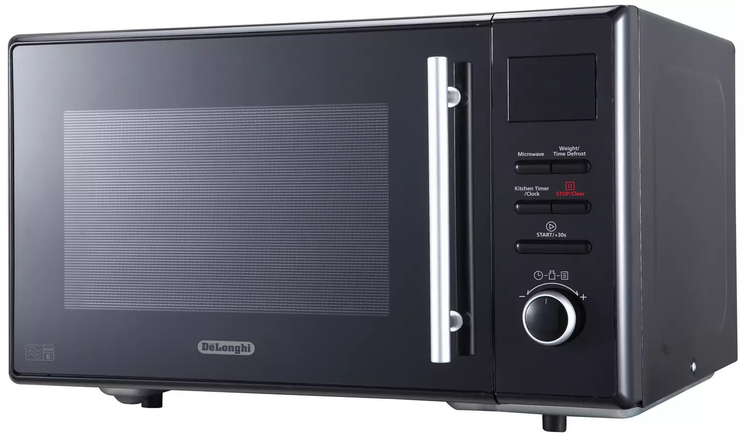 Delonghi 900W Enamel Cavity Solo Microwave AM9 - Black