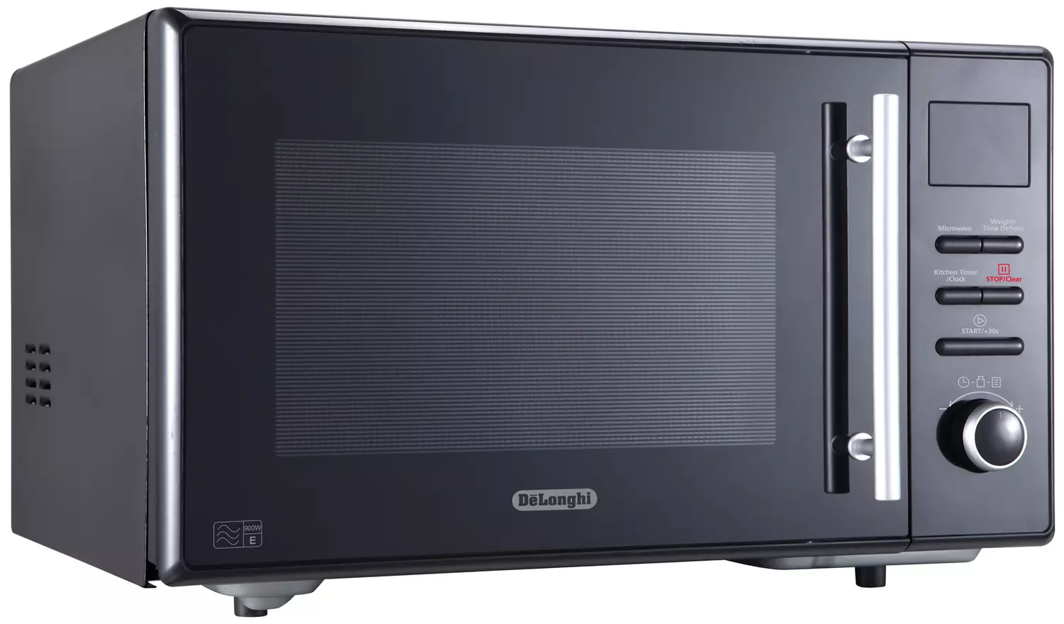 Delonghi 900W Enamel Cavity Solo Microwave AM9 - Black