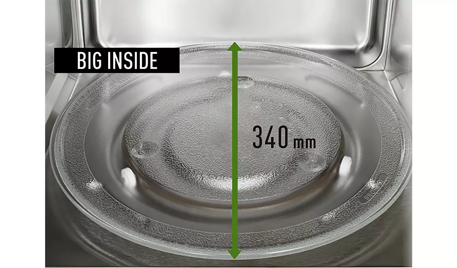 Panasonic 1000W Combination Microwave Oven 27L NN-CD58-Steel