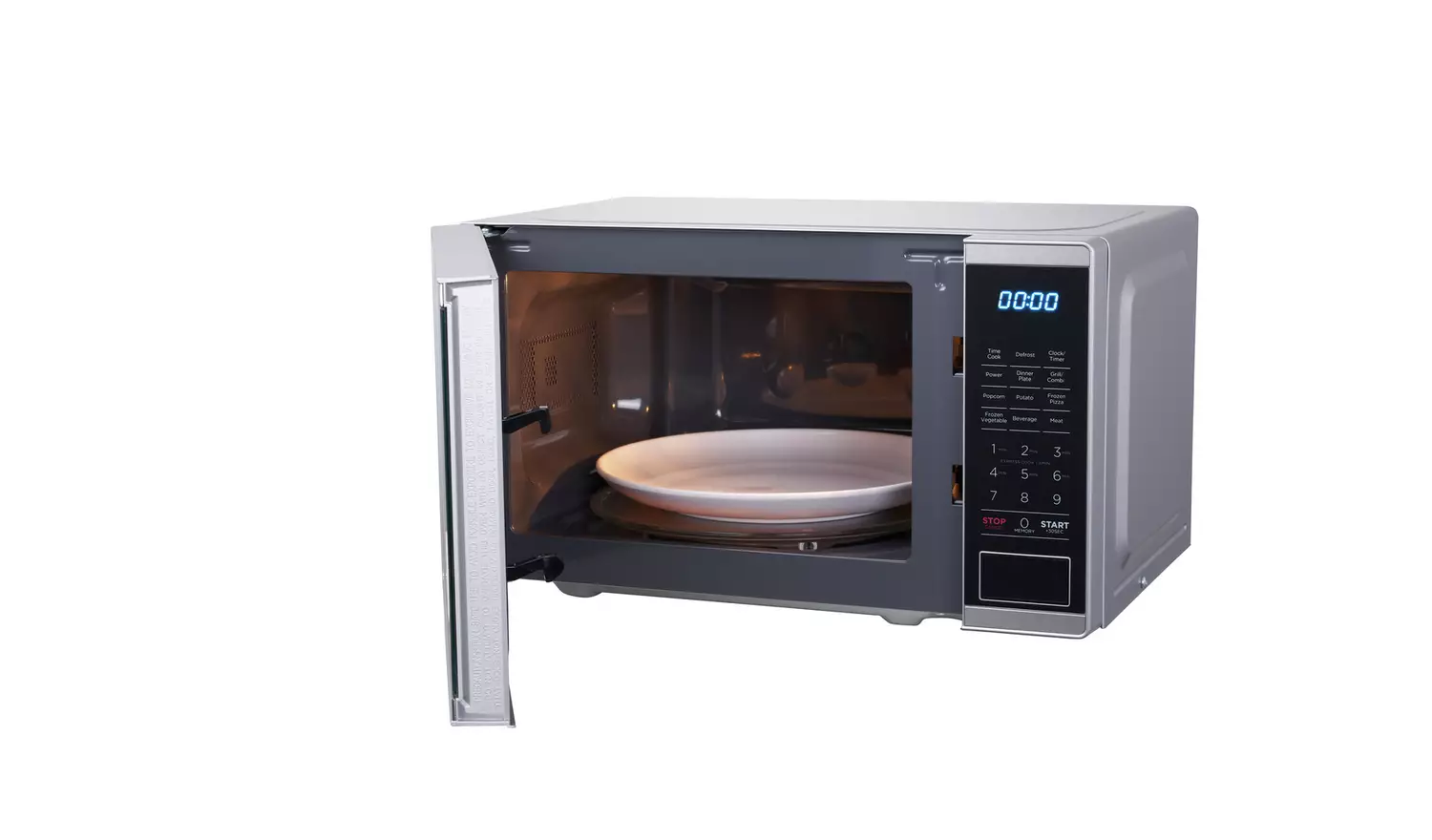 Morphy Richards 800W Standard Grill Microwave - Silver