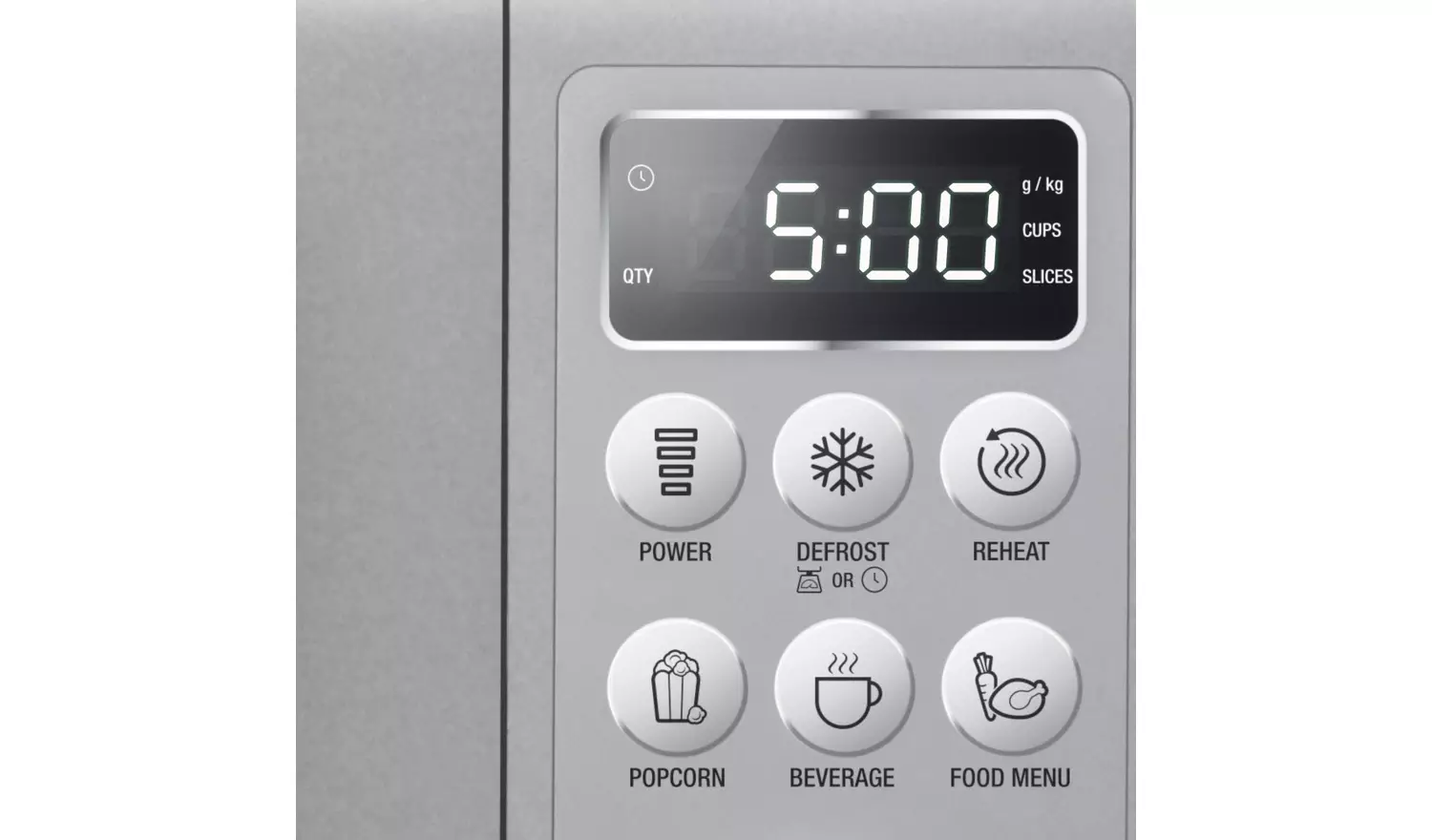 Sage 800W Standard Microwave SMO650SIL4GEU1 - Silver