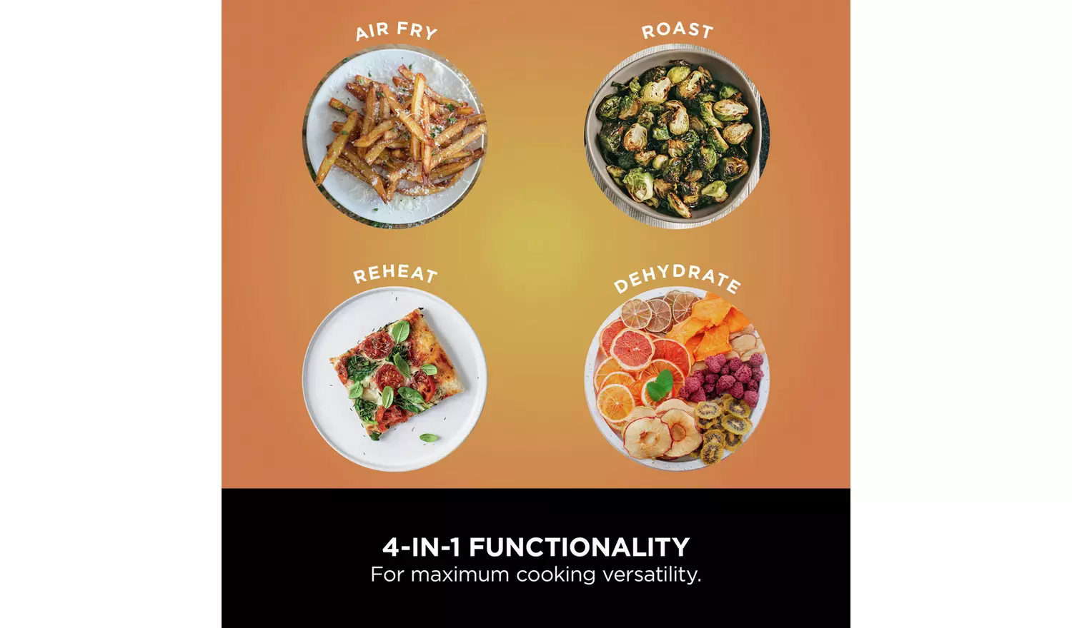 Ninja Pro AF140UK 4.7L Air Fryer - Black