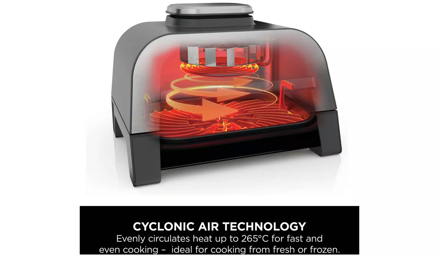 Ninja 6-in-1 MAX DG551UK 3.8L Grill & Air Fryer - Silver