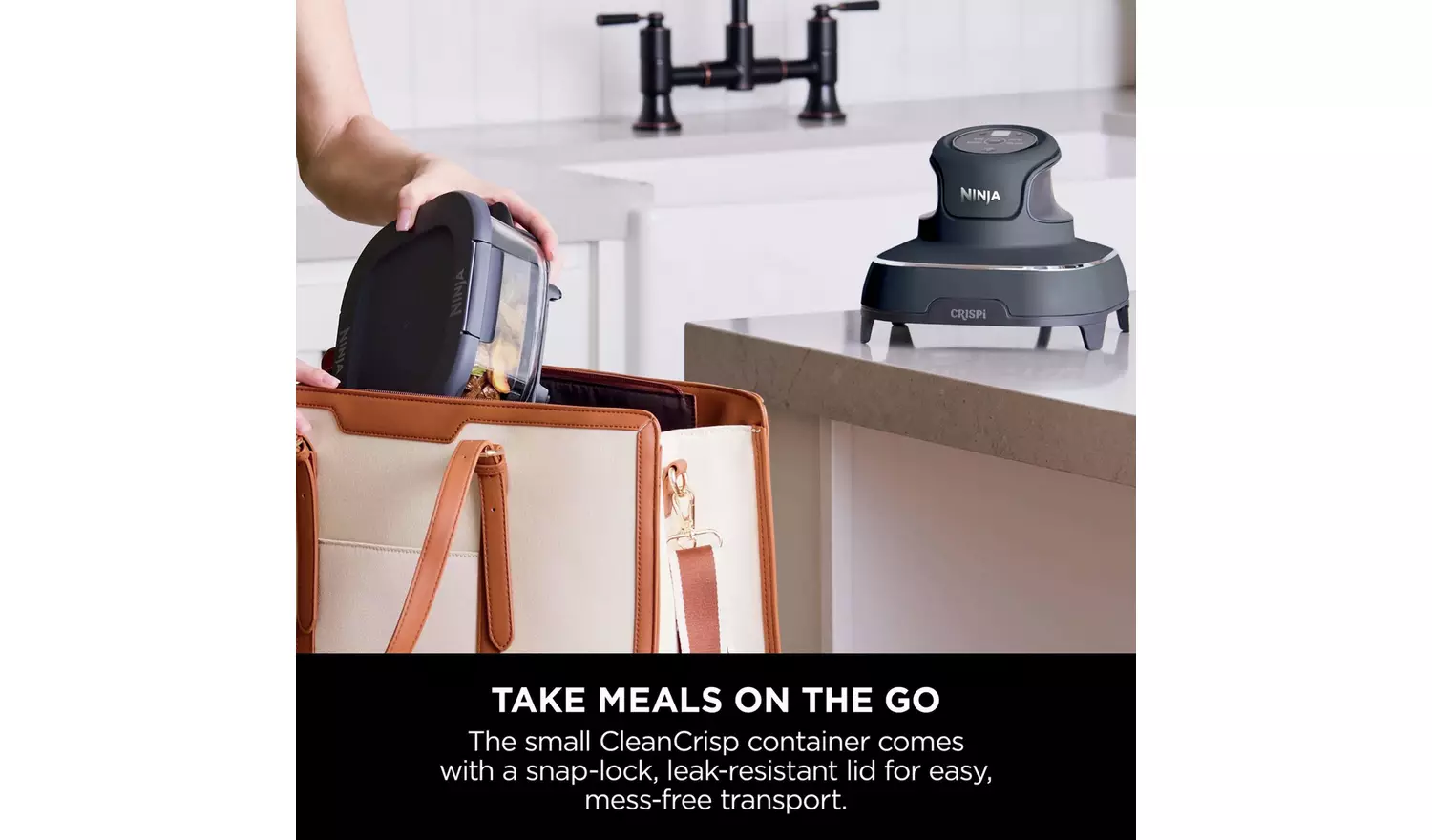 Ninja CRISPi 4-in-1 FN101UKGY 4.5L Portable Air Fryer - Blue