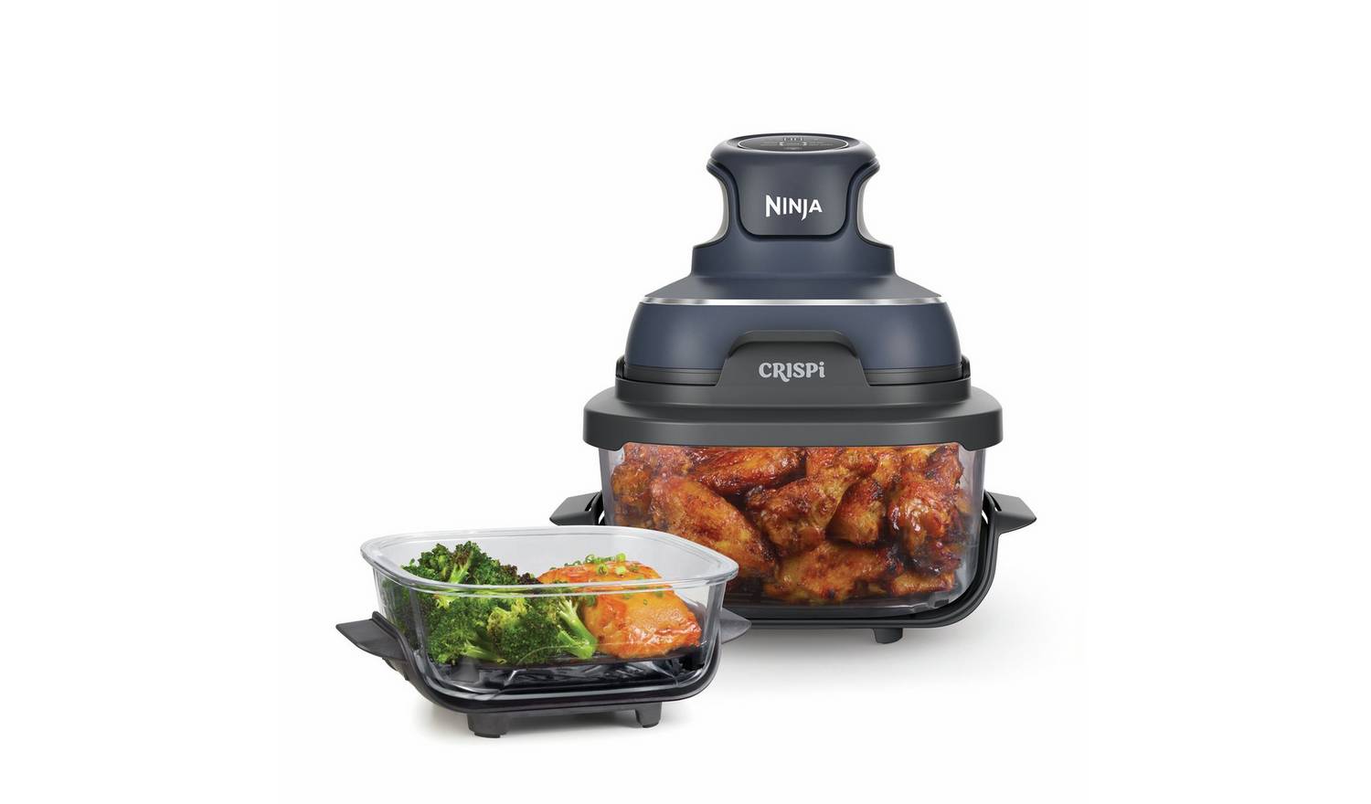 Ninja CRISPi 4-in-1 FN101UKGY 4.5L Portable Air Fryer - Blue