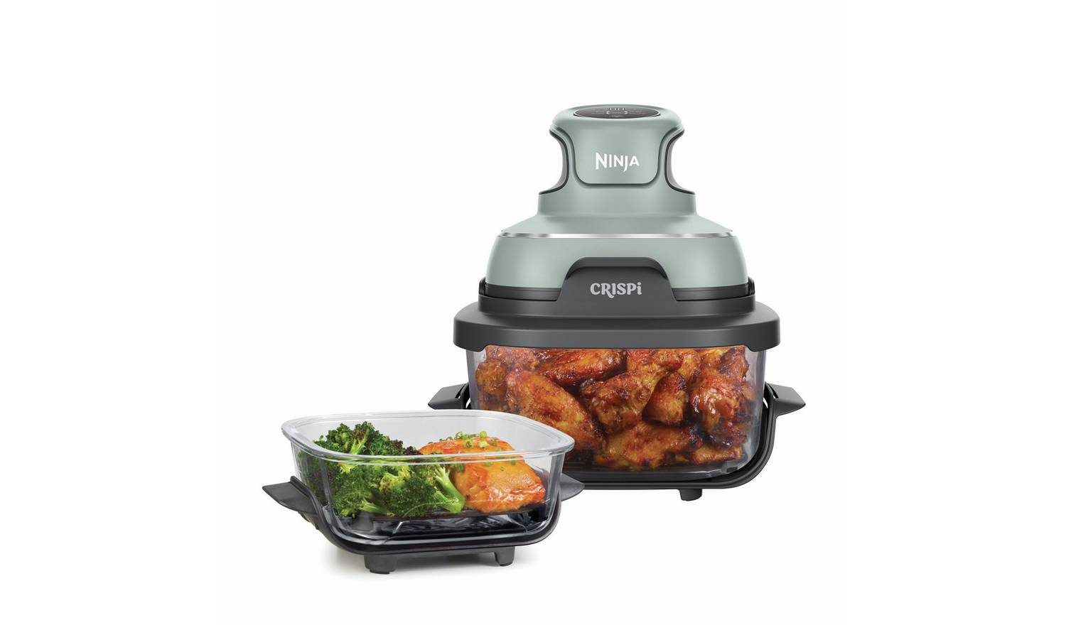 Ninja CRISPi 4-in-1 FN101UKSG 4.5L Portable Air Fryer - Sage