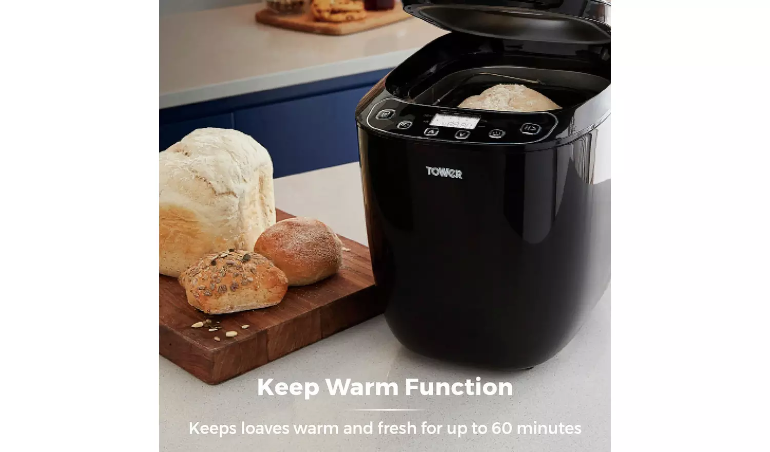 Tower T11003 Digital Breadmaker - Black