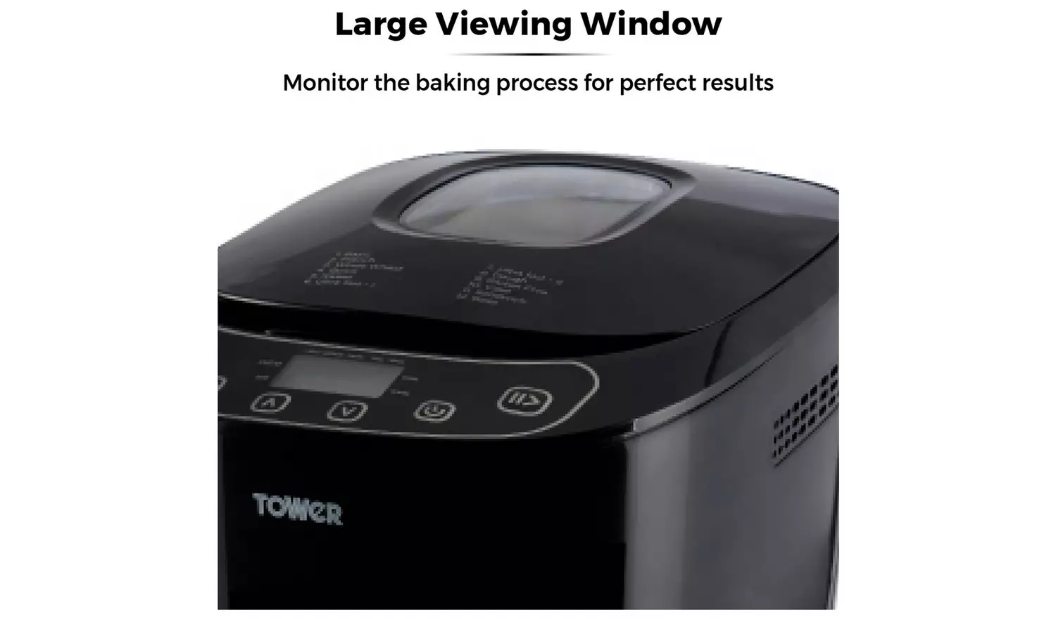 Tower T11003 Digital Breadmaker - Black