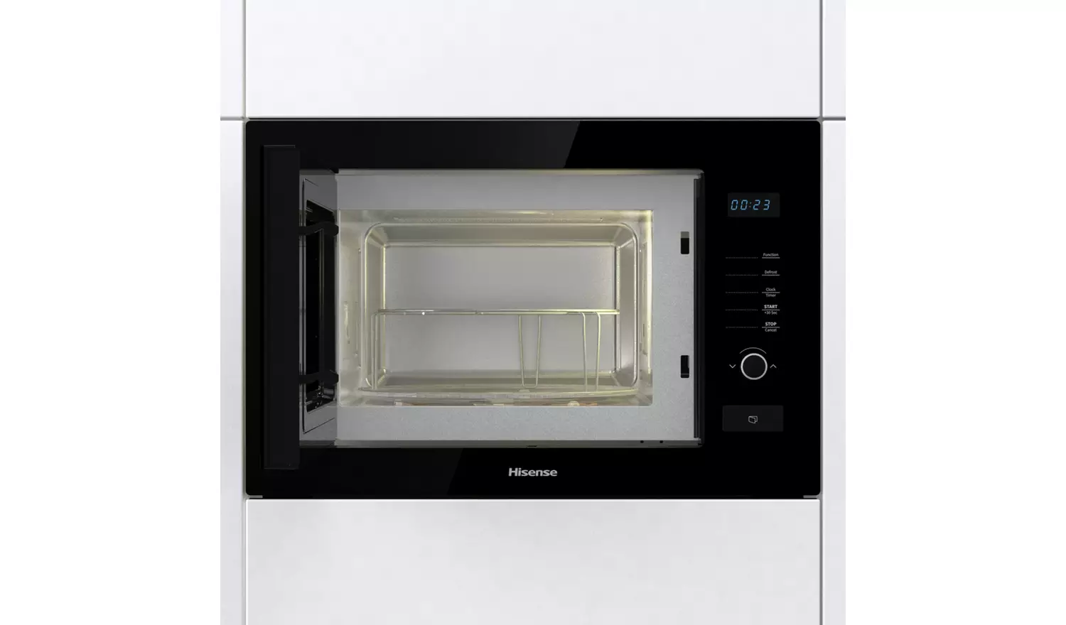 Hisense HB25MOBX7GUK 900W Built In Microwave - Black