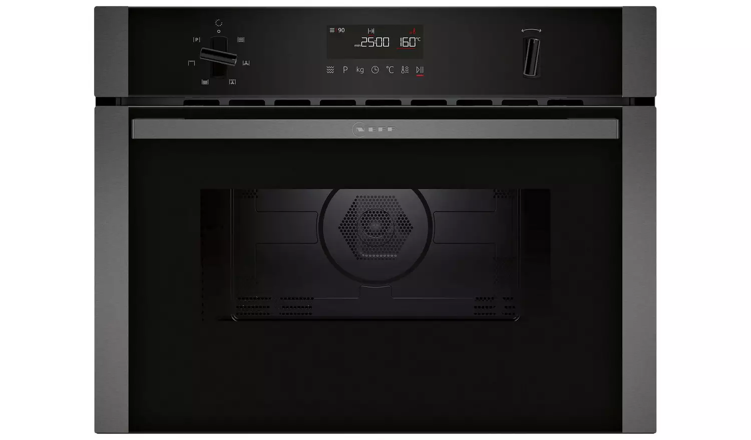 Neff C1AMG84G1B 900W Built In Microwave - Graphite