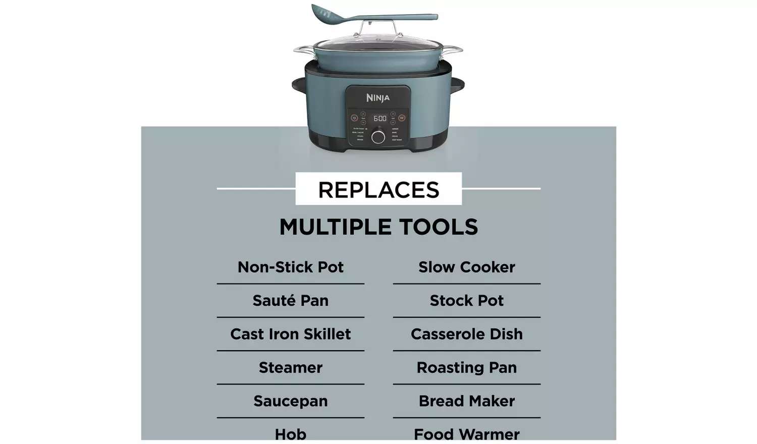 Ninja Foodi 8-in-1 8L Possible Cooker MC1001UK