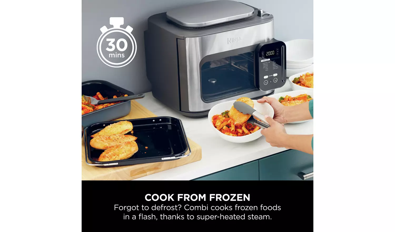 Ninja Combi 12 in 1 12.5L Digital Multi Cooker - Grey