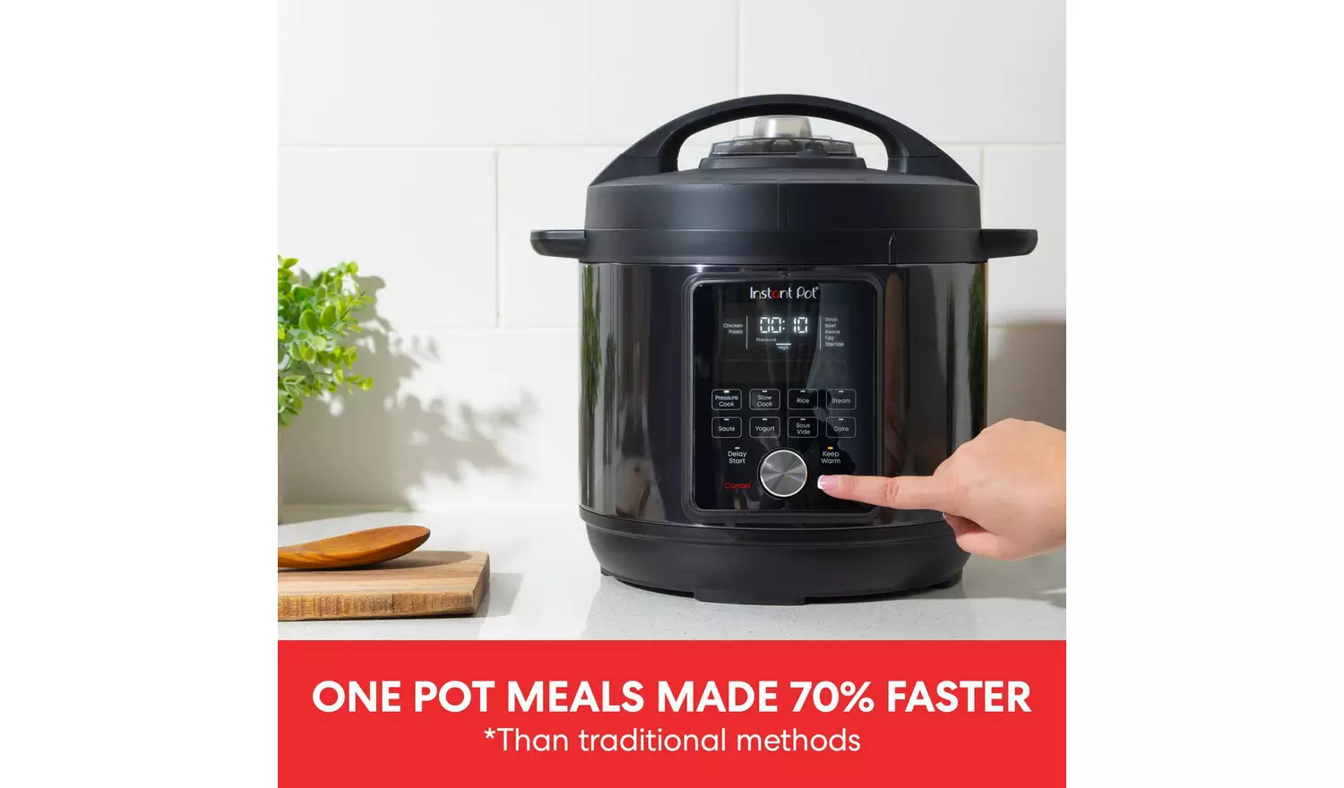 Instant Pot Duo Plus Whisper quiet Multi Cooker 5.7L