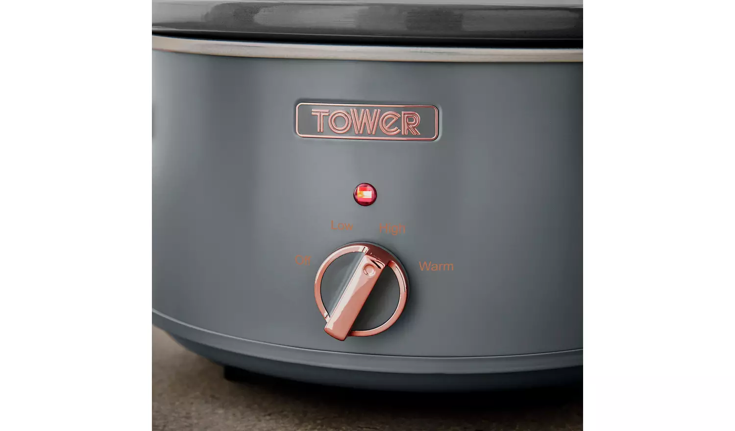 Tower Cavaletto 3.5L Slow Cooker - Grey