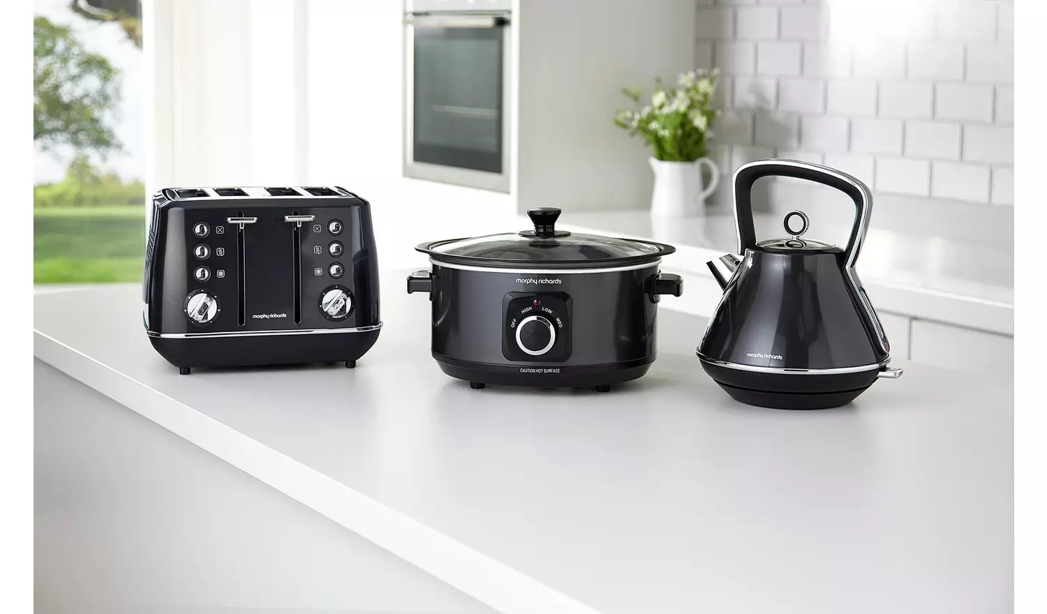 Morphy Richards Evoke 3.5L Sear and Stew Slow Cooker - Black