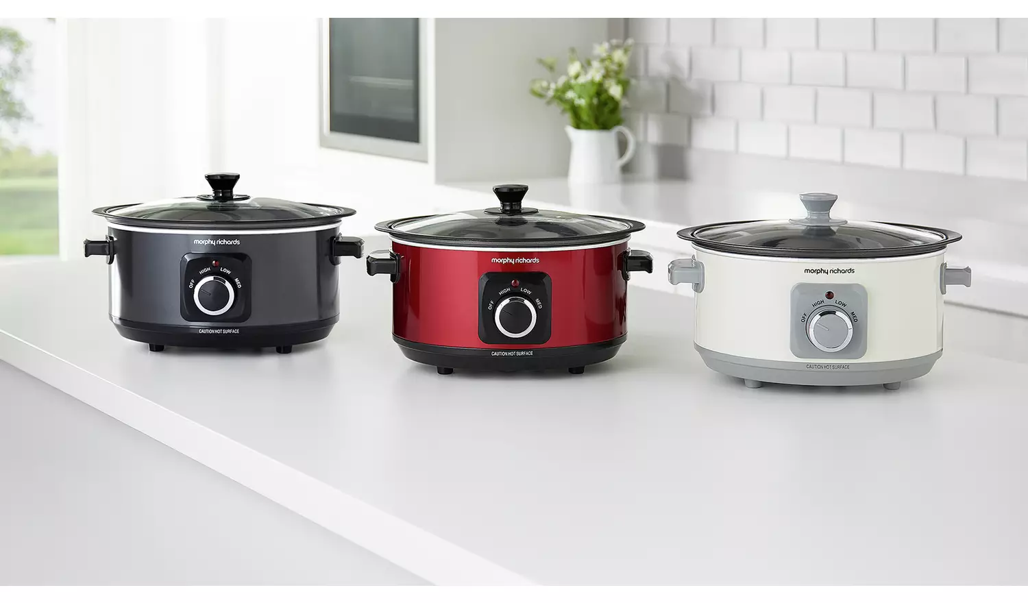 Morphy Richards Evoke 3.5L Sear and Stew Slow Cooker - Black