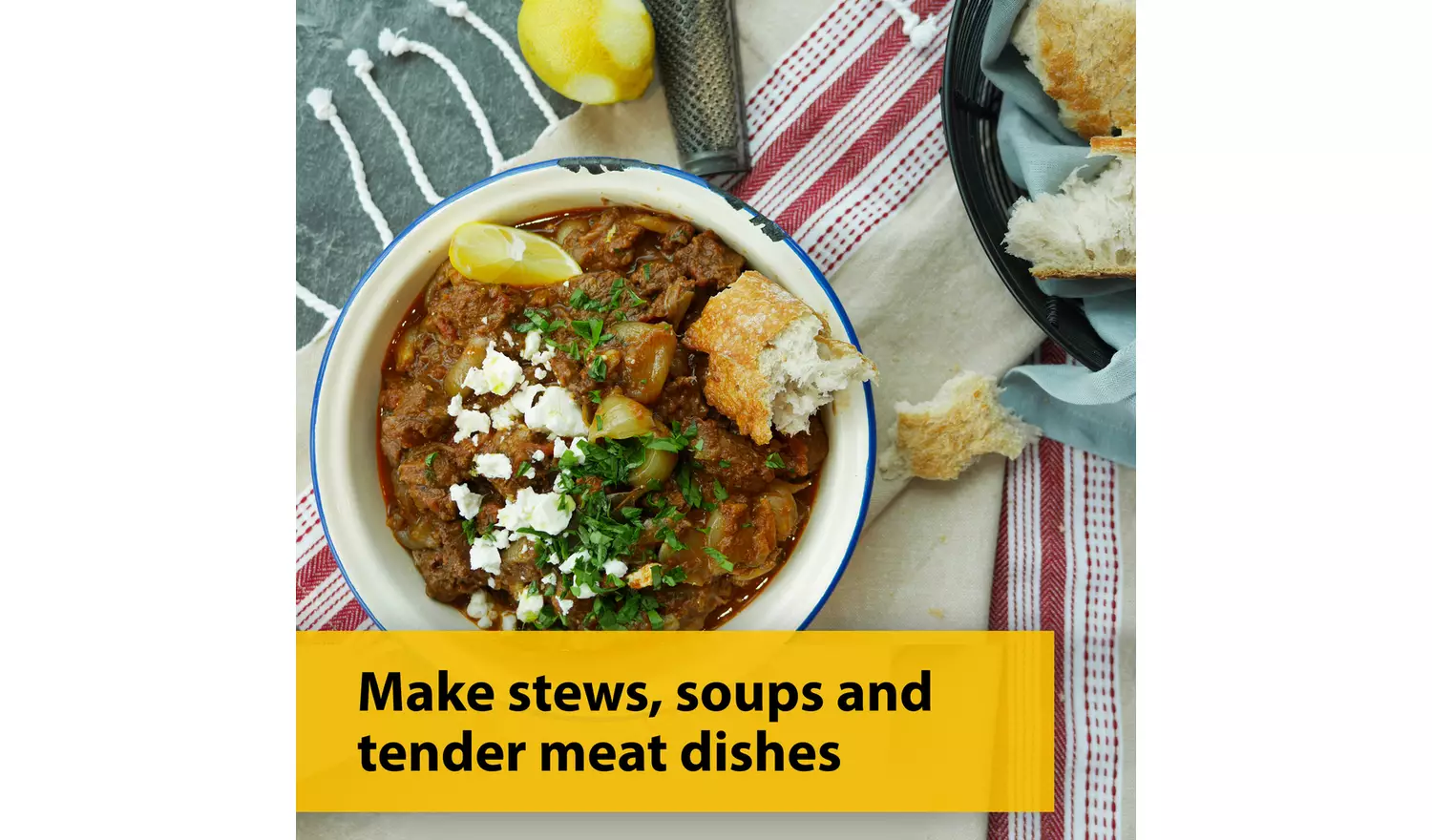 Crockpot 6.5L Slow Cooker - Black