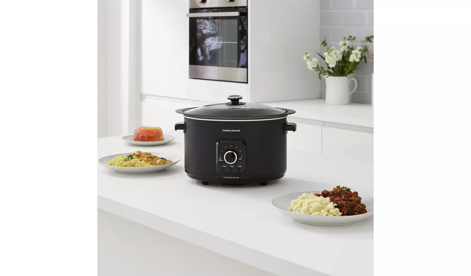 Morphy Richards 6.5L Easy Time Slow Cooker - Black