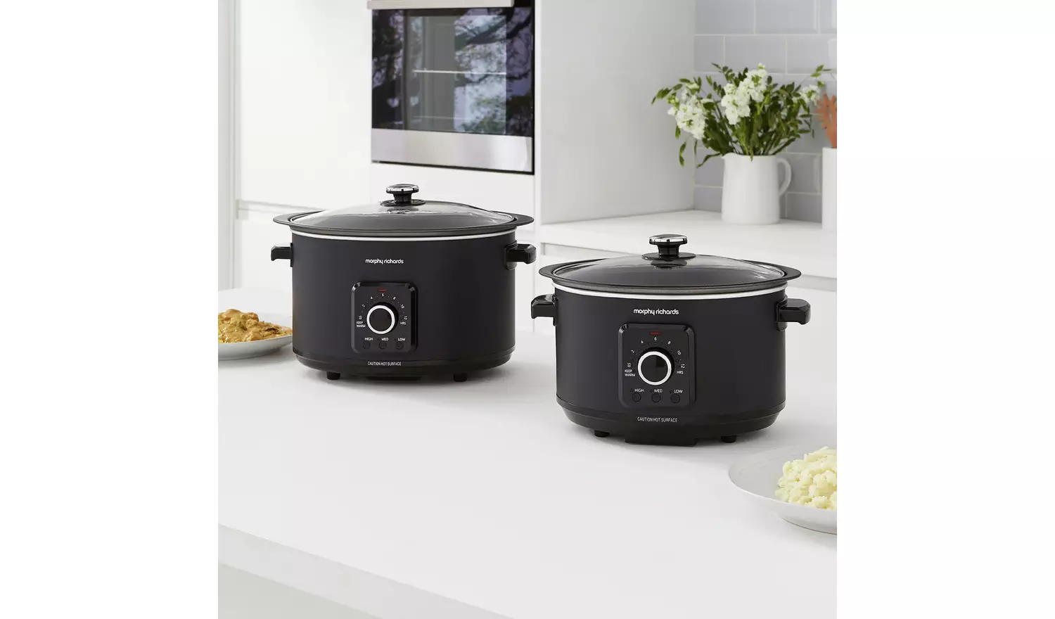 Morphy Richards 6.5L Easy Time Slow Cooker - Black