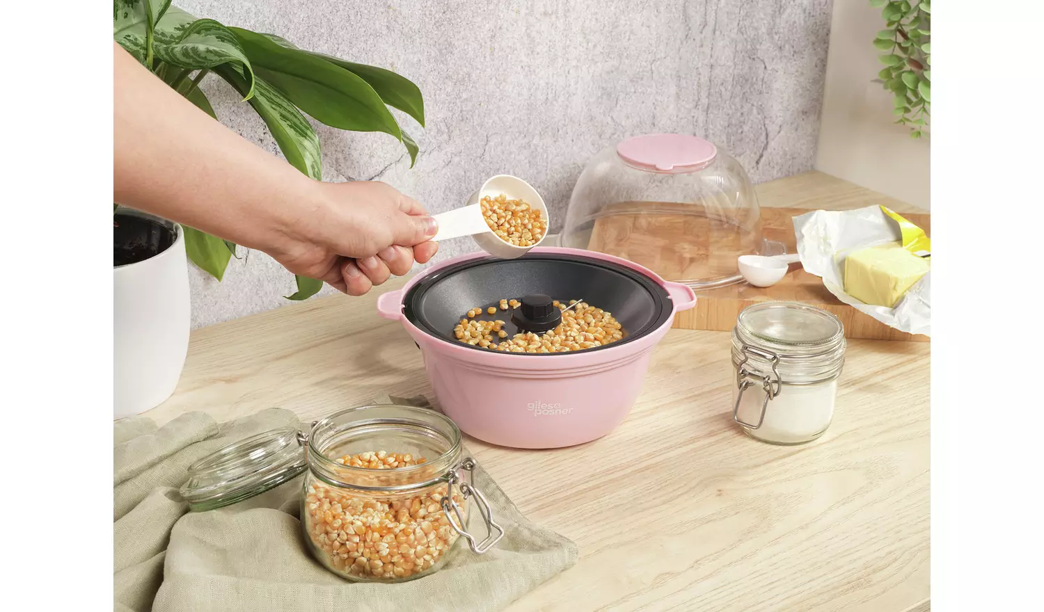 Giles & Posner Mini Popcorn Maker