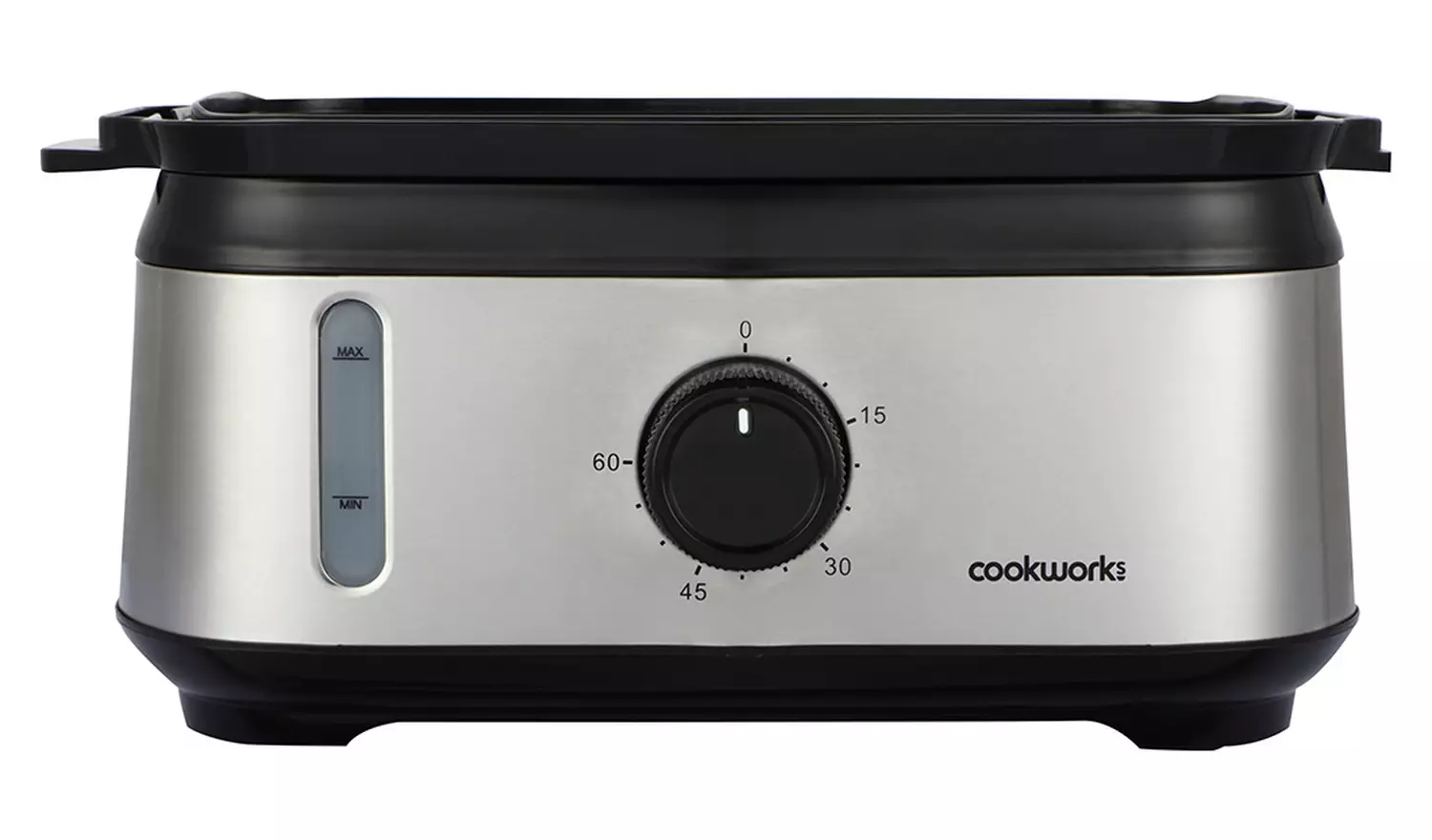 Cookworks FS1400-GS 3 Tier Steamer - Stainless Steel