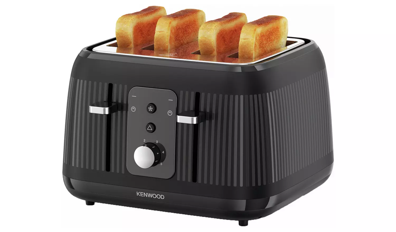 Kenwood TFP09.000BK Dawn 4 Slice Toaster - Black
