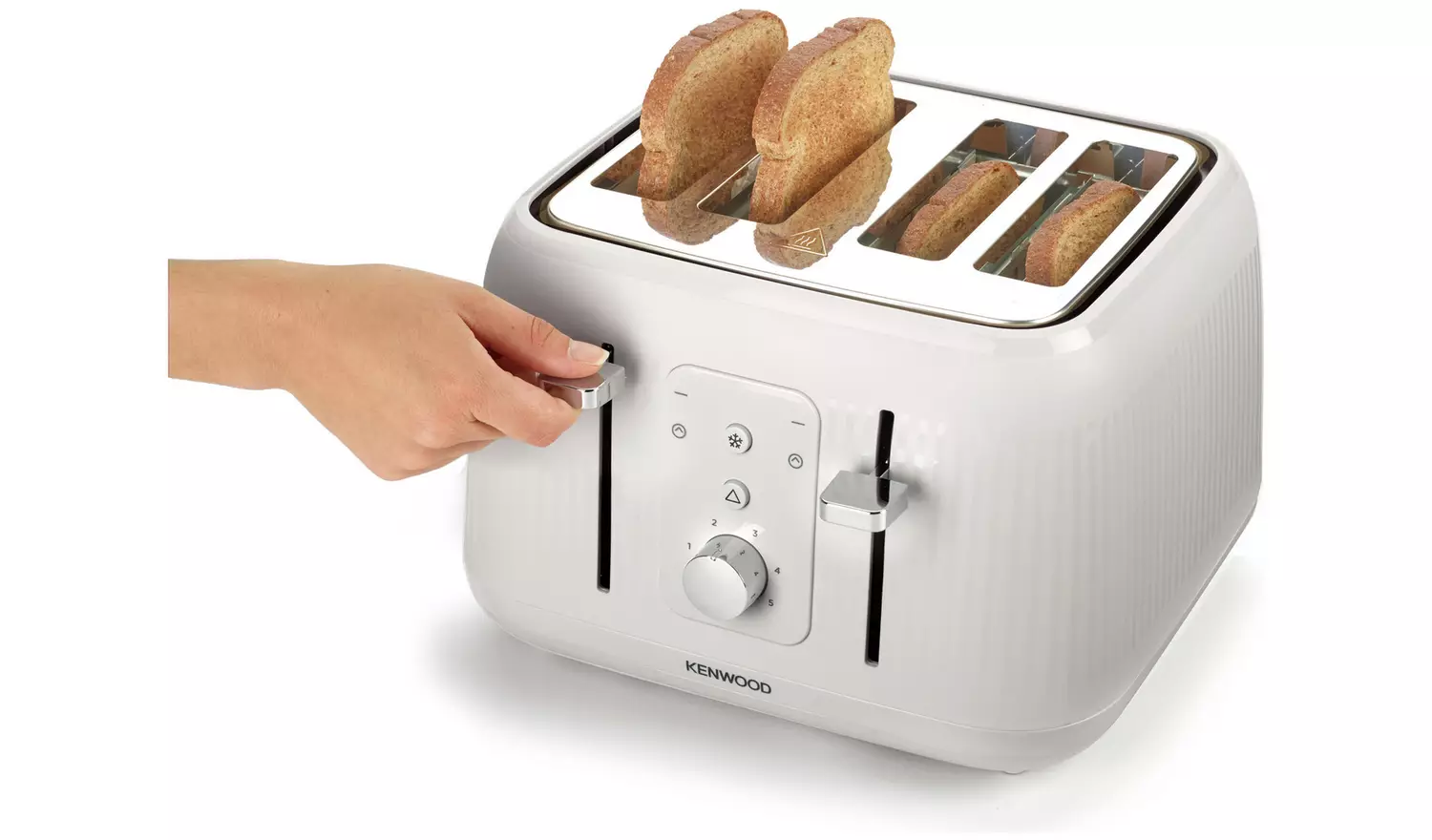 Kenwood TFP09.000CR Dawn 4 Slice Toaster - Cream