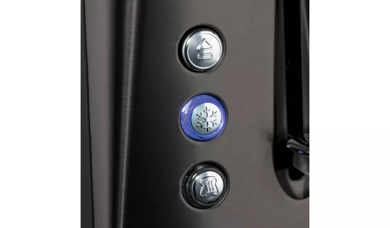 Russell Hobbs Luna 2 Slice Matte Black Toaster 26150