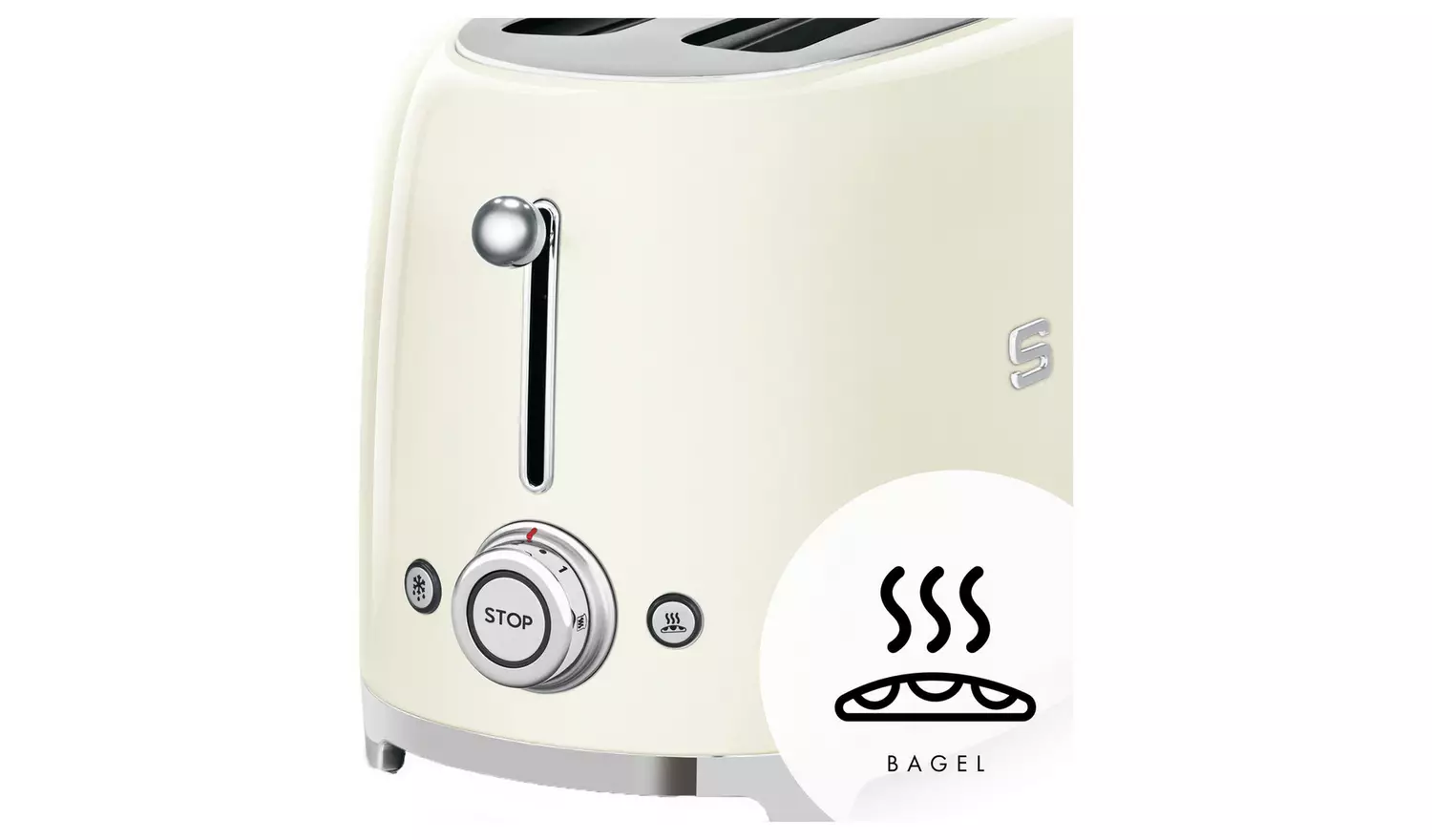 TSF02CRUK Four Slice Toaster in Cream