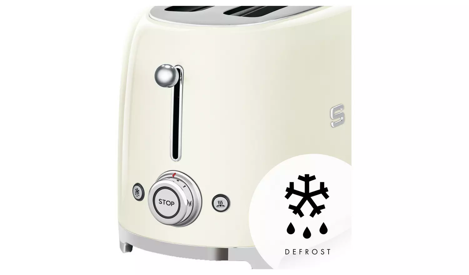 TSF02CRUK Four Slice Toaster in Cream