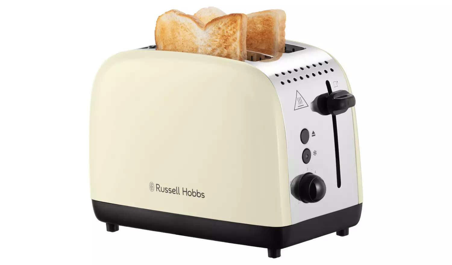 Russell Hobbs Stainless Steel 2 Slice Cream Toaster 26551