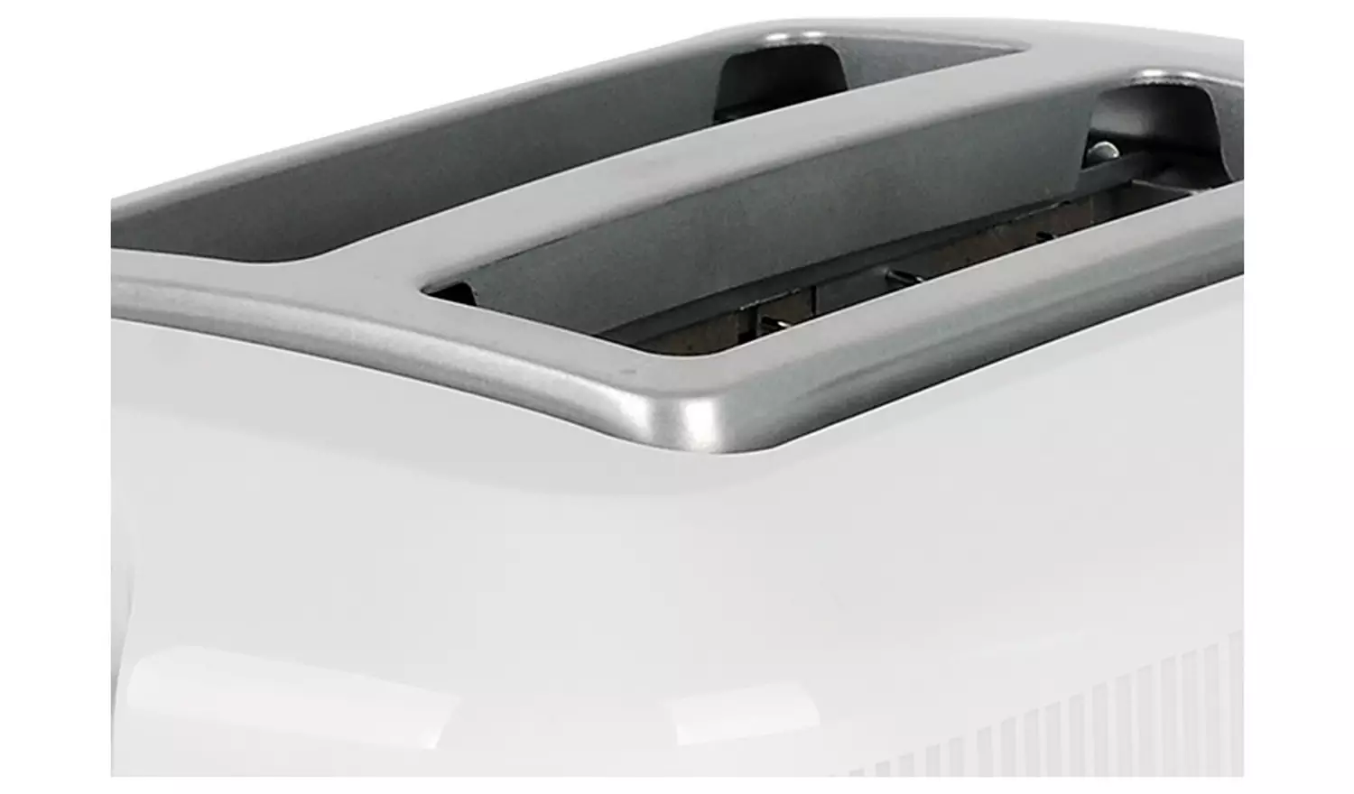 Cookworks Texture Tilly 2 Slice Toaster - White