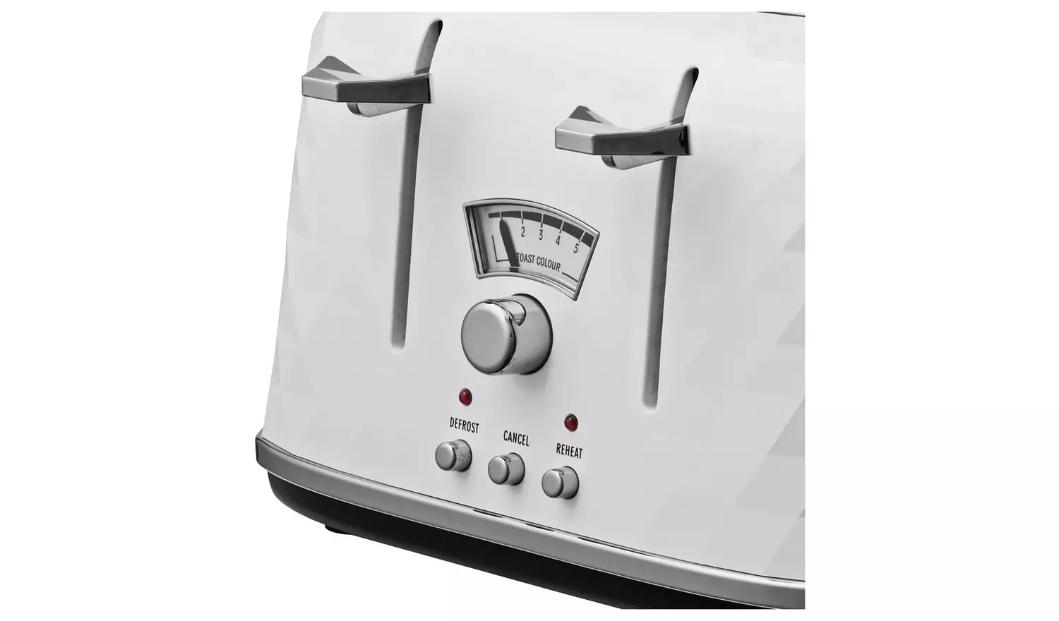 De'Longhi CTJ4003 Brillante 4 Slice Toaster - White