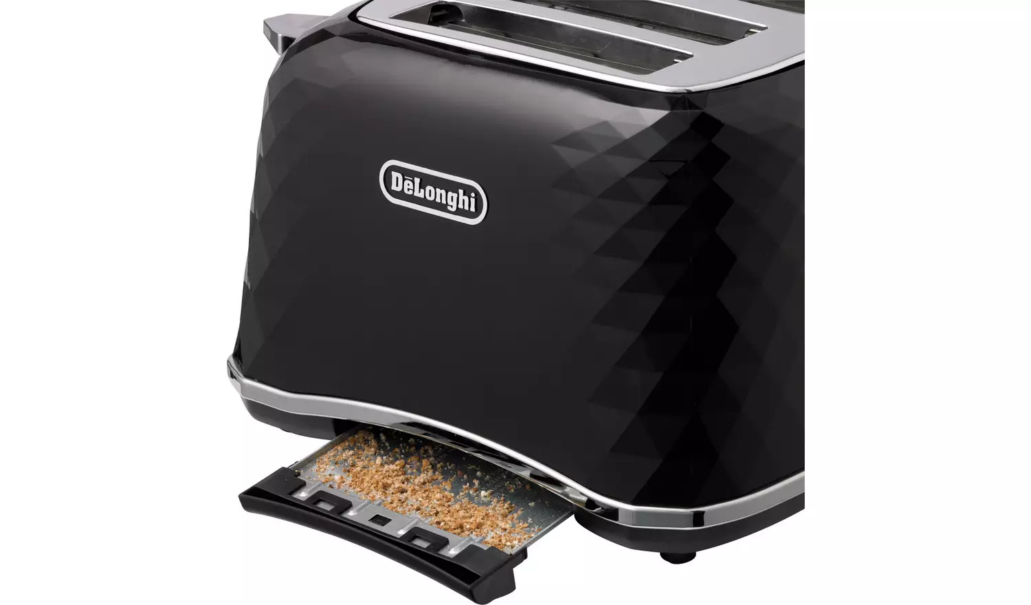 De'Longhi CTJ4003 Brillante 4 Slice Toaster - Black