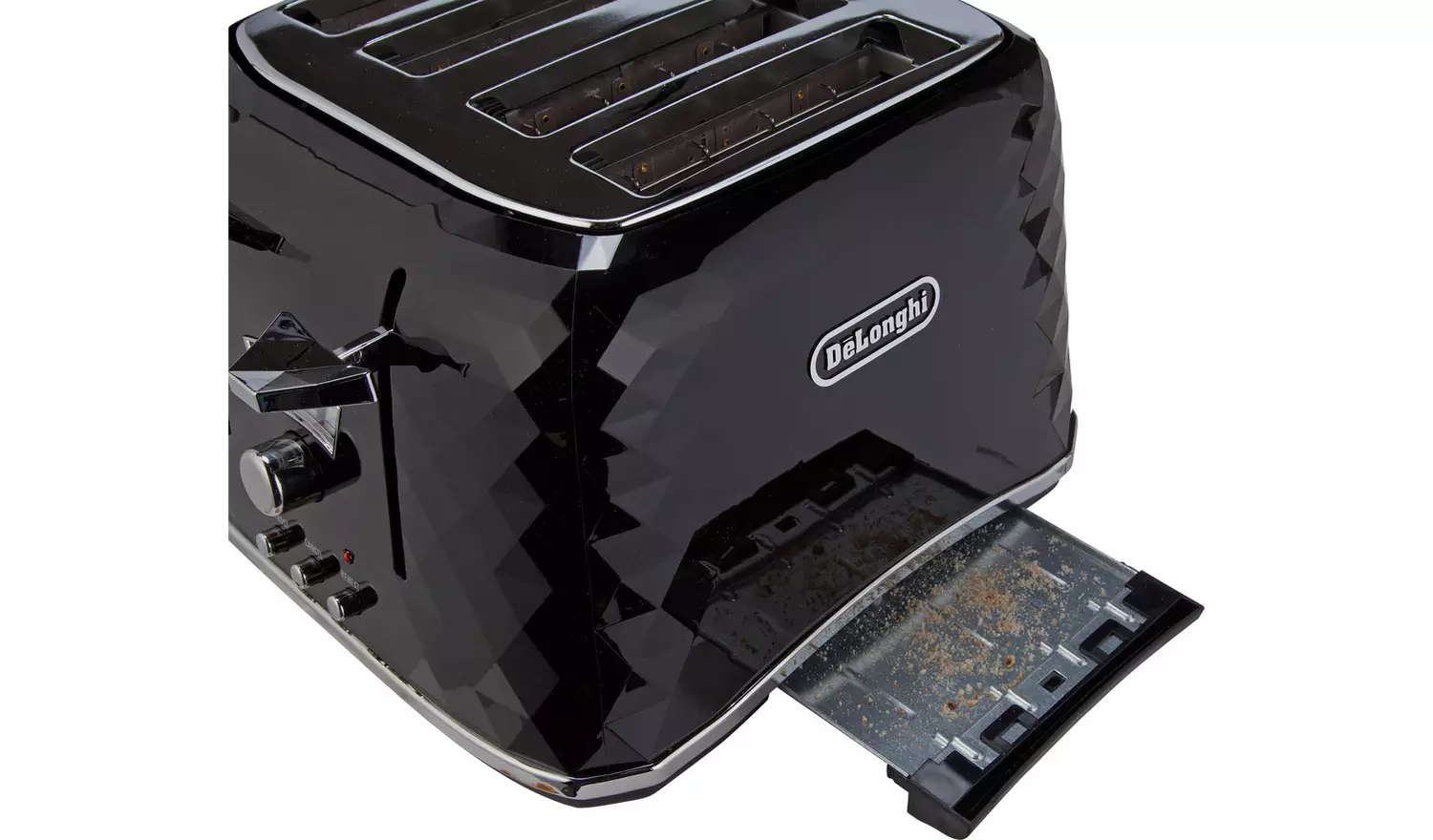 De'Longhi CTJ4003 Brillante 4 Slice Toaster - Black