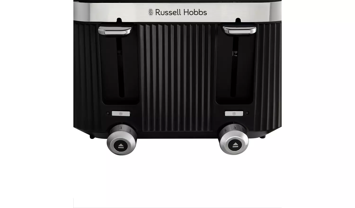 Russell Hobbs Bronte Matte Black 4 Slice Toaster 26770