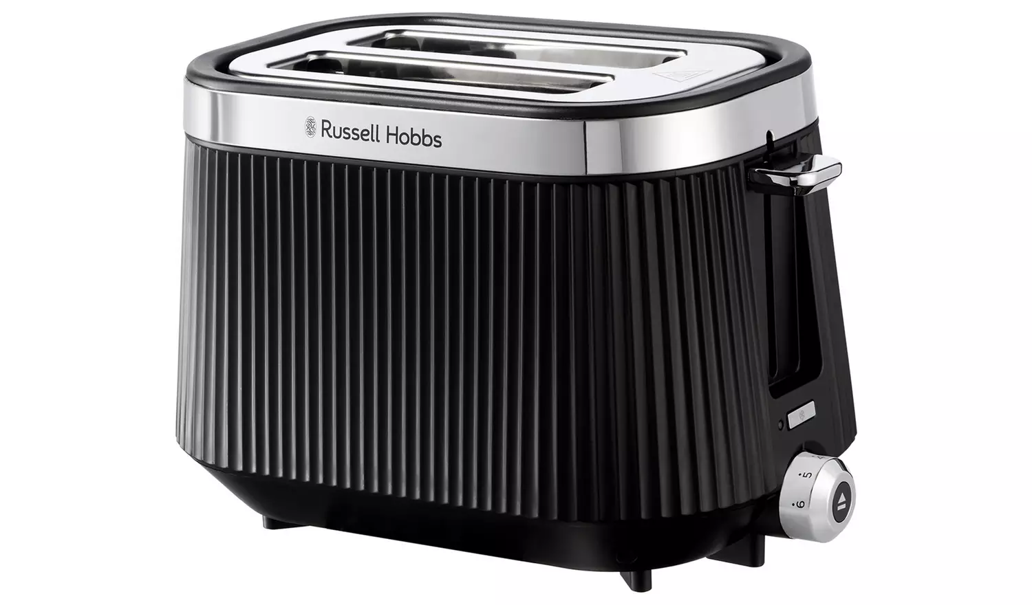 Russell Hobbs Bronte Matte Black 2 Slice Toaster 26760