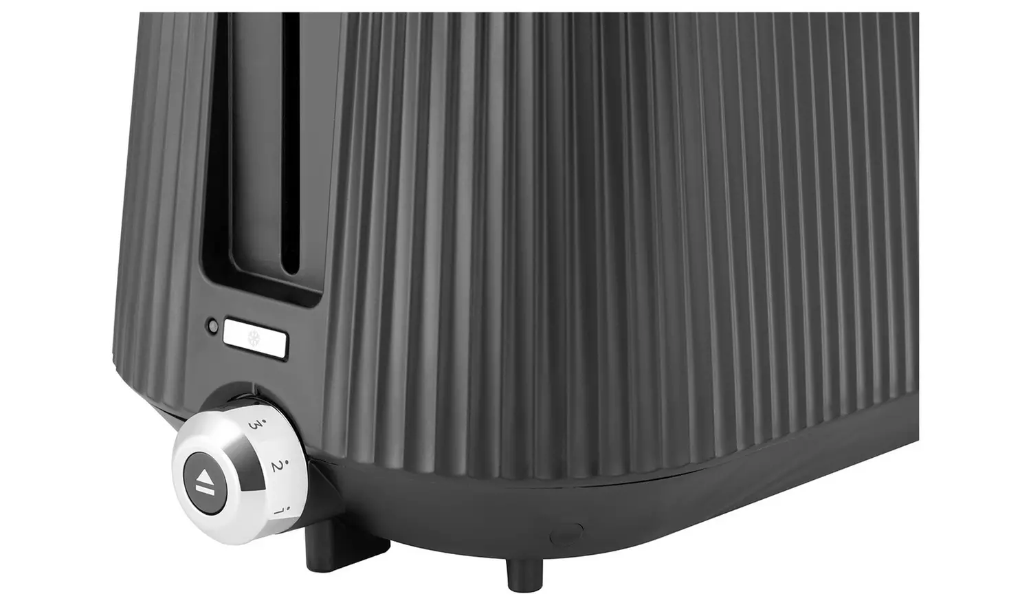 Russell Hobbs Bronte Matte Black 2 Slice Toaster 26760