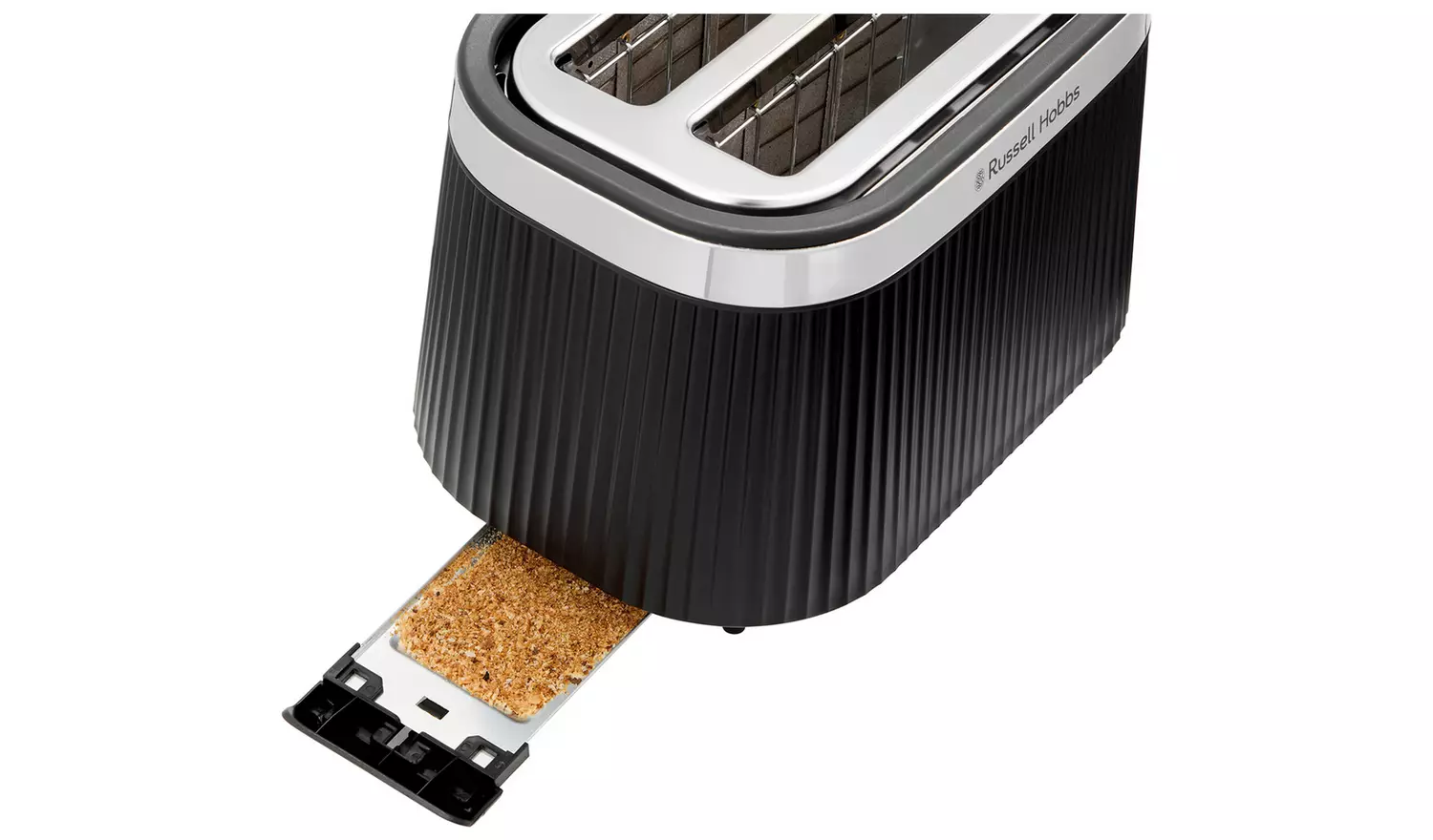 Russell Hobbs Bronte Matte Black 2 Slice Toaster 26760