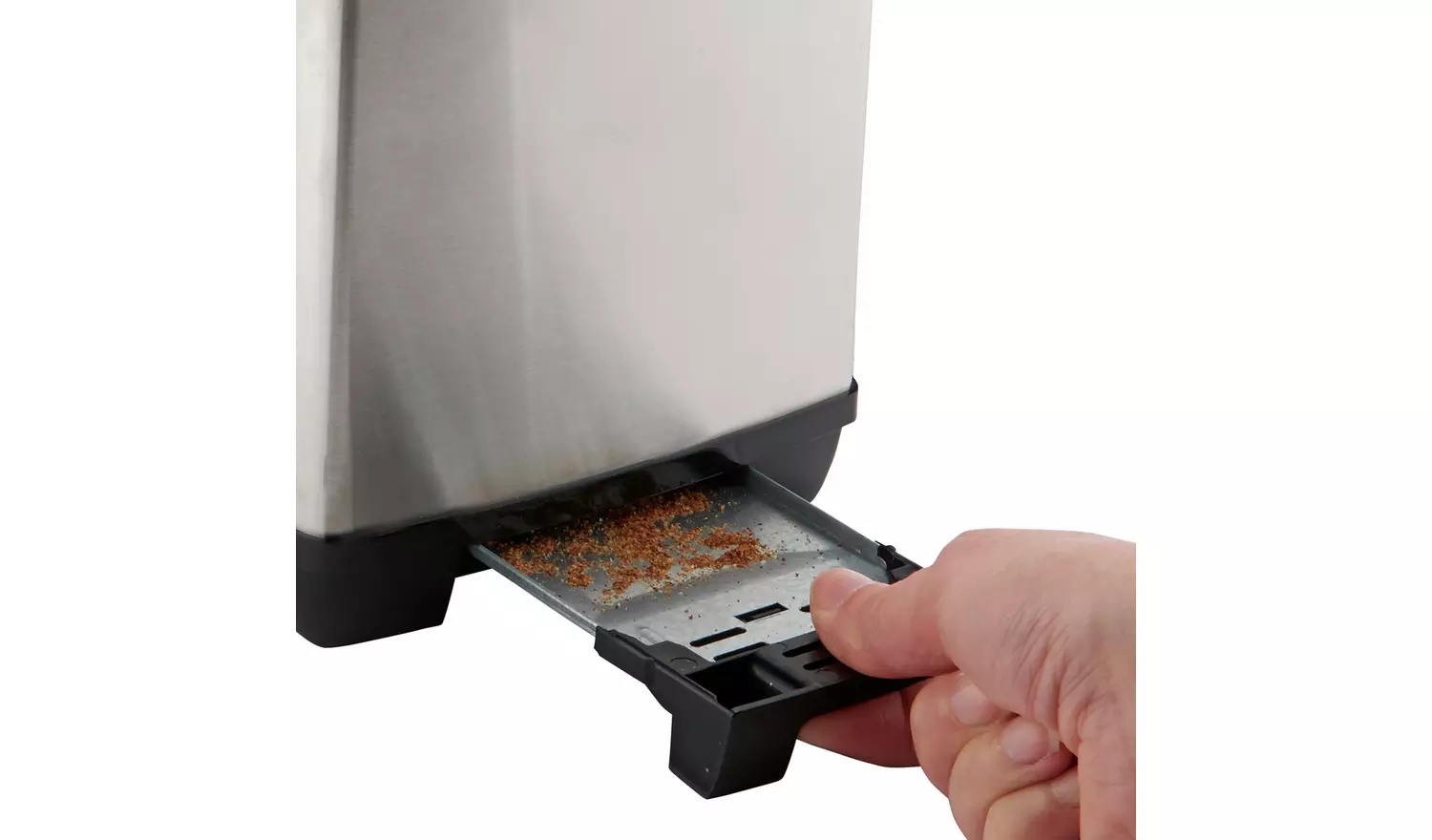 Cookworks Illuminated 2 Slice Toaster - Brushed S/Steel