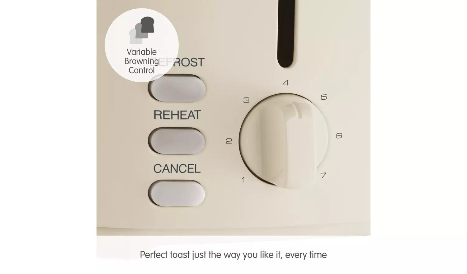 Morphy Richards 222065 Equip 2 Slice Toaster - Cream