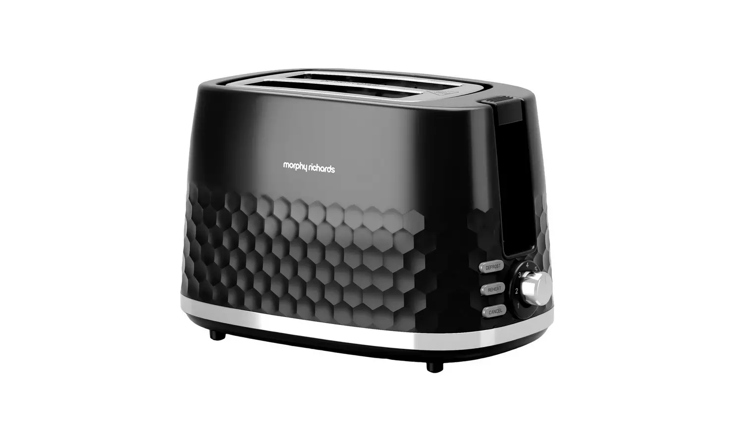 Morphy Richards 220031 Hive 2 Slice Toaster - Black