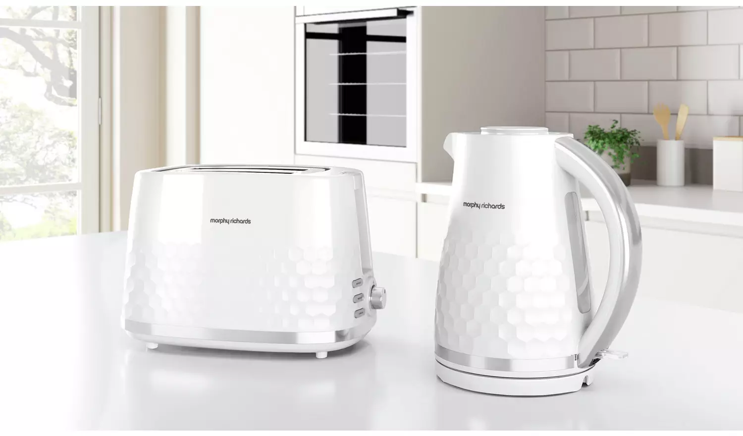Morphy Richards 220034 Hive 2 Slice Toaster - White